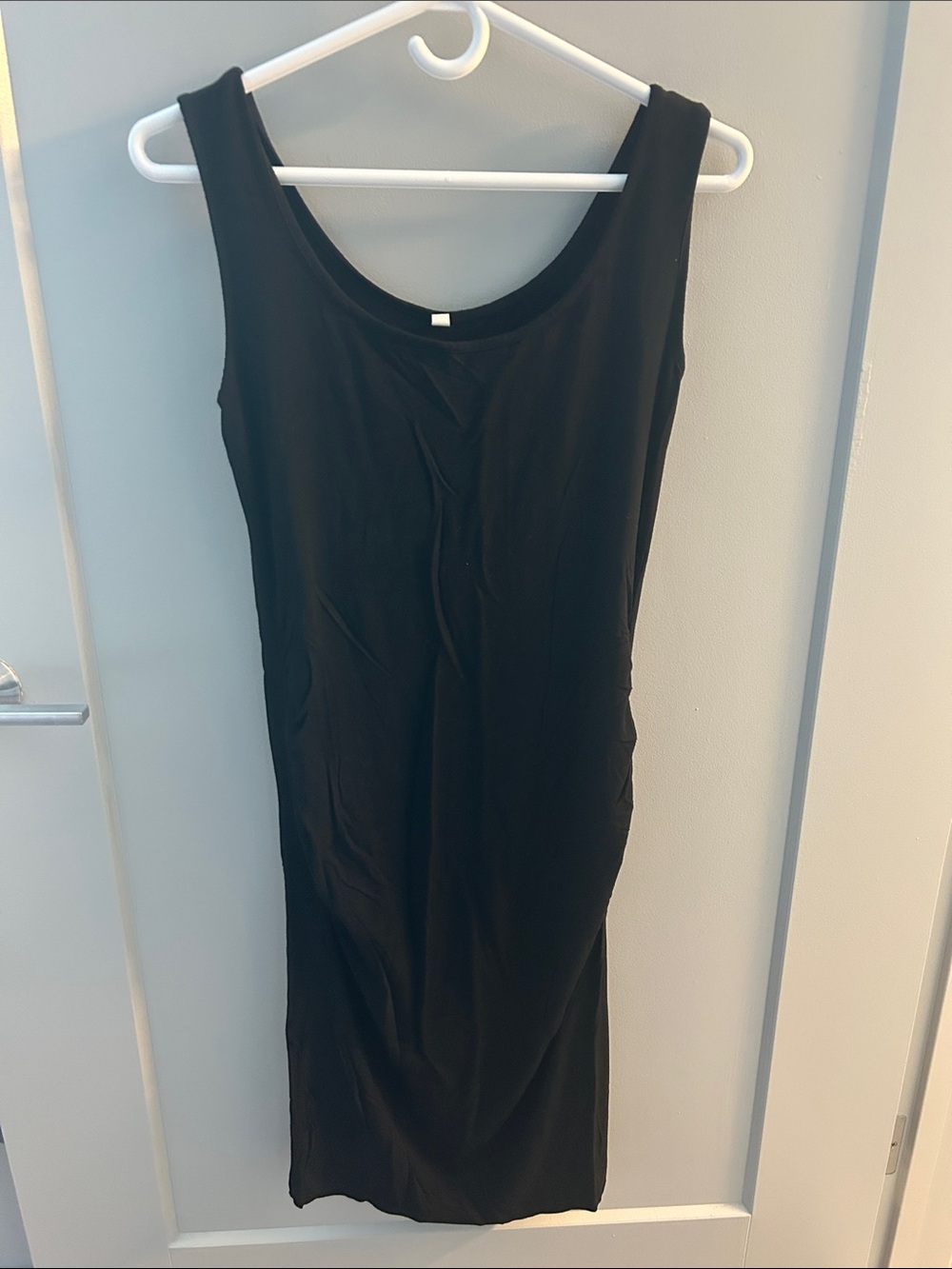 Maternity Black Sleeveless Women's Dress